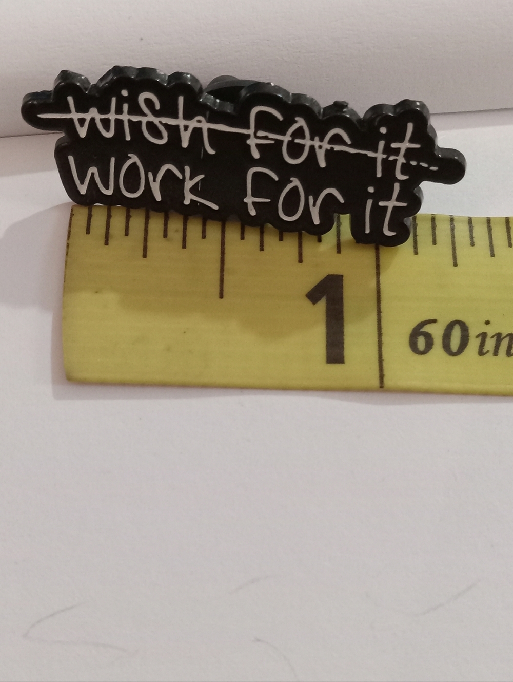 Brooch - Wish For It - Work For It (NEW) - Picture 3 of 3